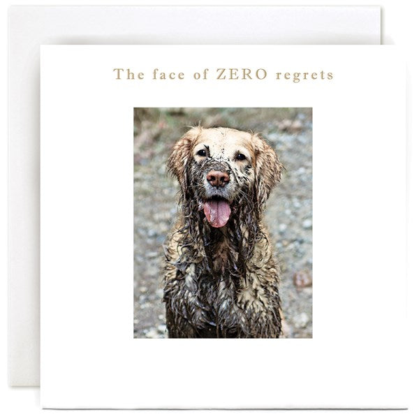 Susan O'Hanlon Card - The Face Of Zero Regrets