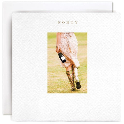 Susan O'Hanlon Card - Forty