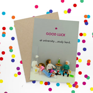 Jeffrey & Janice Card - Good Luck at Uni