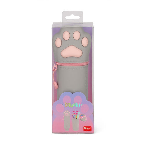 Legami 2-In-1 Silicone Pencil Case - Kawaii - Kitty