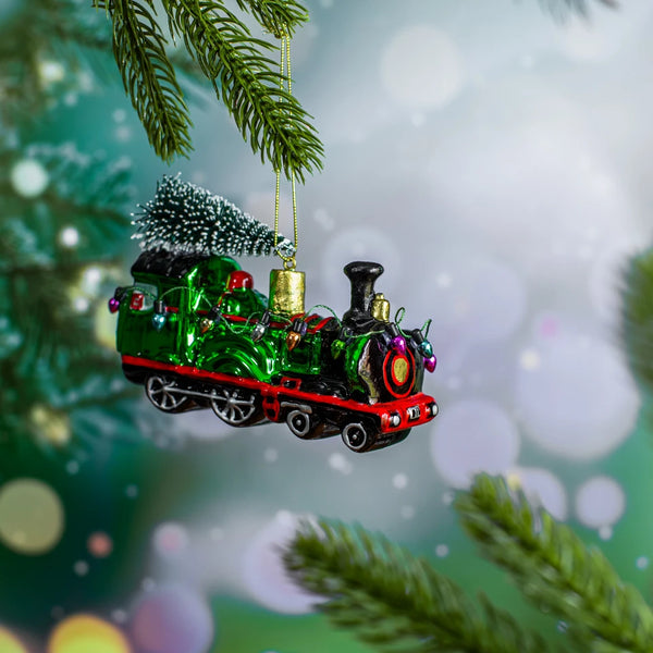 Christmas Express Train Bauble