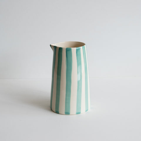 Musango Large Candy Stripe Jug - Mint