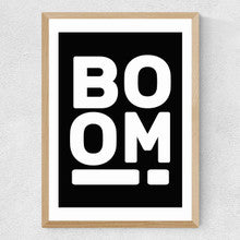 Boom - A3 Print