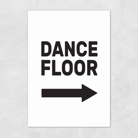 Dancefloor - A3 Print
