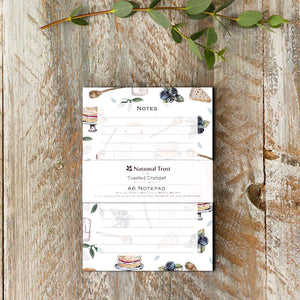 Toasted Crumpet A6 Jotter Notepad - It's Cake Time