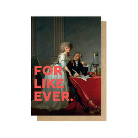 Valentine Card - For Like Ever