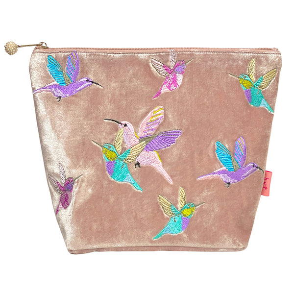 Lua Hummingbird Large Cosmetic Purse