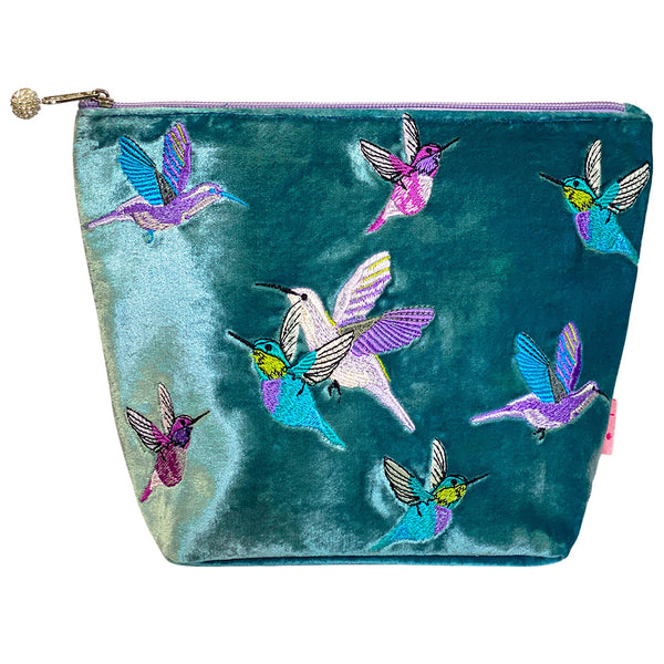 Lua Hummingbird Large Cosmetic Purse