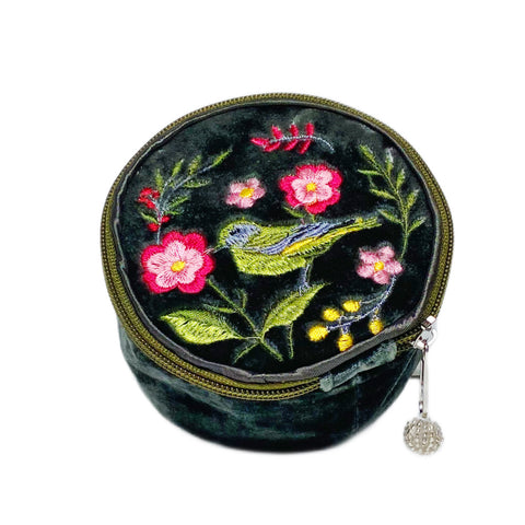 Lua Greenfinch Jewellery Pouch