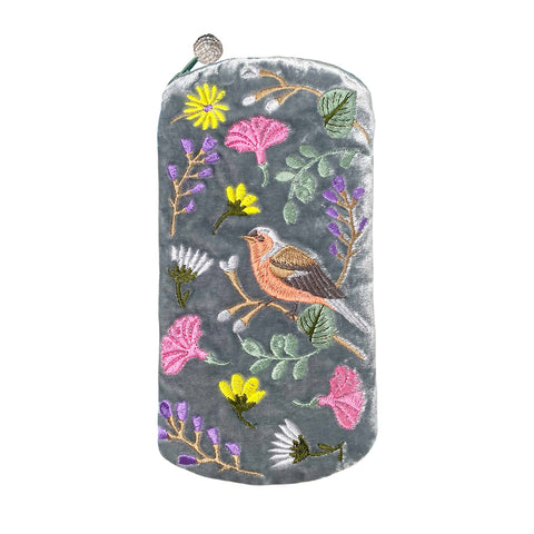 Lua Finch & Flower Glasses Purse