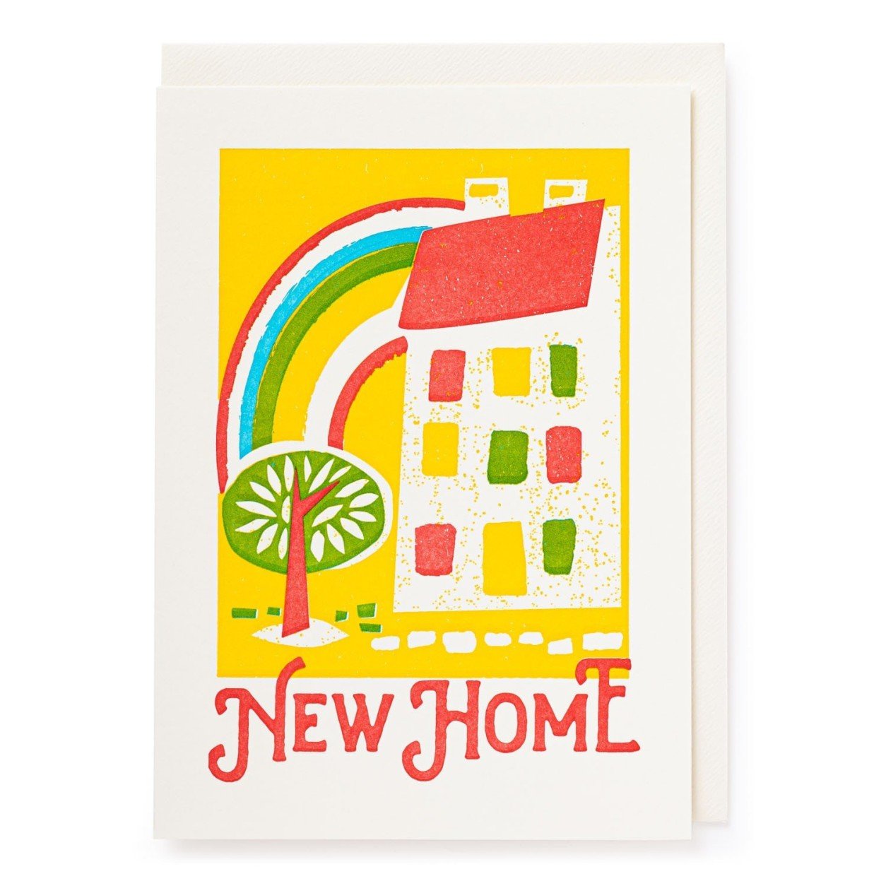 Letterpress Card - New Home
