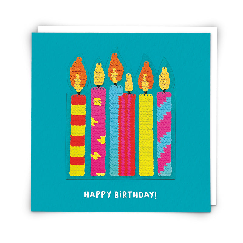 Shine Card - Birthday Candles