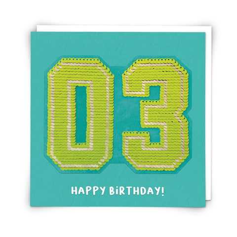 Shine Card - Age 3