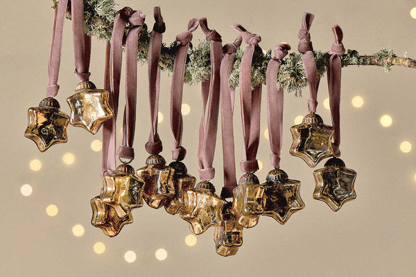 Mini Gold Star Bauble