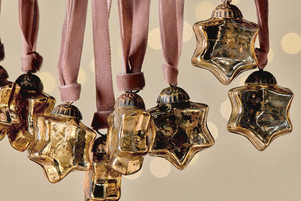 Mini Gold Star Bauble