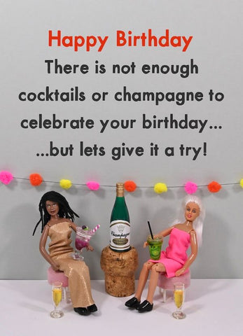 Jeffrey & Janice Card -  Not Enough Cocktails