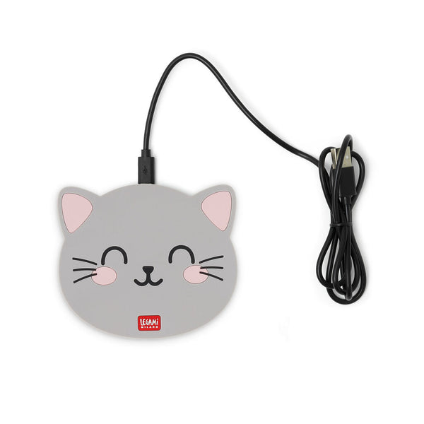Legami Wireless Smartphone Charger - Kitty