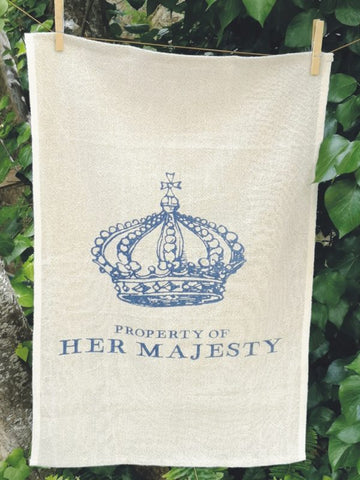 Her Majesty Tea Towel