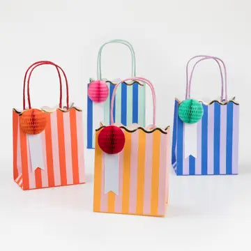 Stripe Party Bags - Pack of 8
