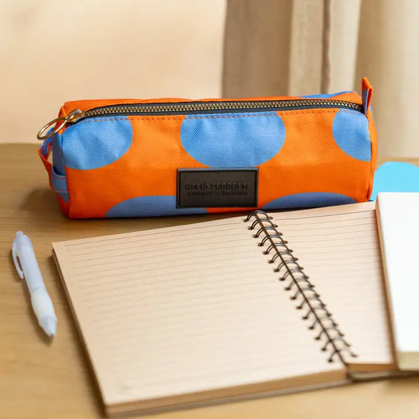 Helio Ferretti Pencil Case - Blue Spot