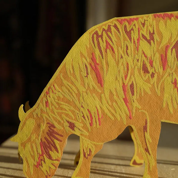 Card - HIghland Cow