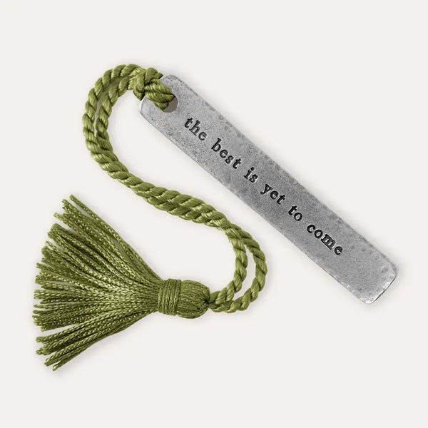 Bookmark - 'the best is yet to come'