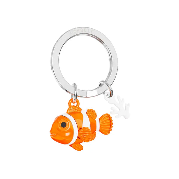Metalmorphose Clown Fish Keyring