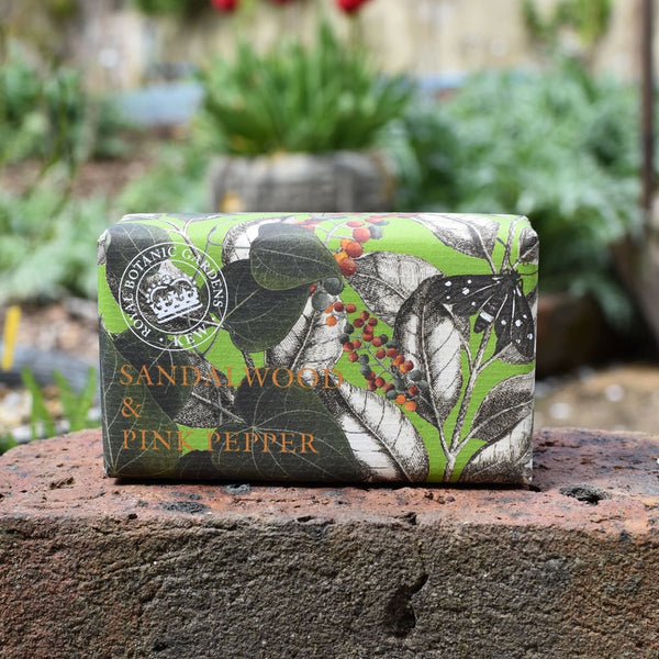 Kew Gardens Botanical Soap - Sandalwood & Pink Pepper