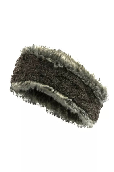 Pachamama Chamonix Fur Headband - Bark