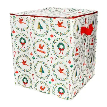Christmas Ornament Storage Bag - Classic Christmas