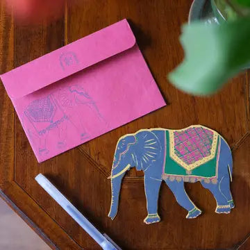 Card - Elephant