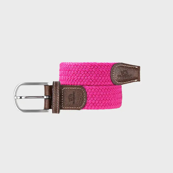 Billy Belt Woven Belt - Fuschia