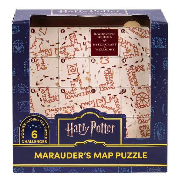 Harry Potter Marauders Map Wooden Puzzle