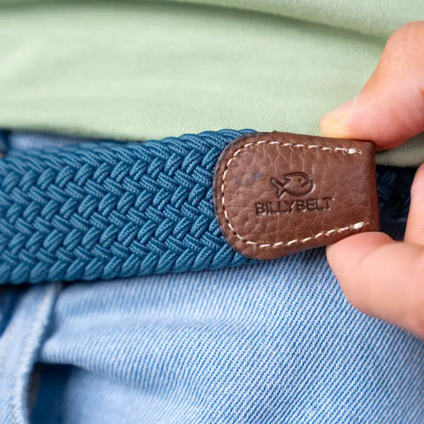 Billy Belt Woven Belt - Seram Blue