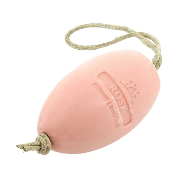 French Market Soap On A Rope - Rose