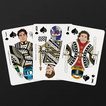 Formula 1 Themed Playing Cards