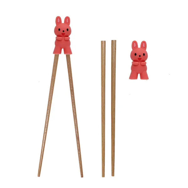Children's Training Chopsticks - Bunny
