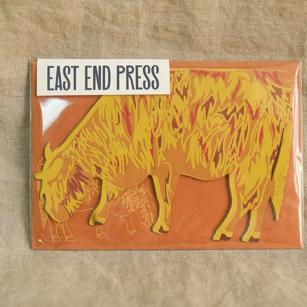 Card - HIghland Cow