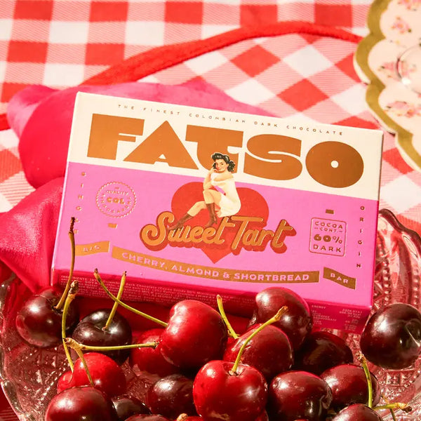 Fatso Sweet Tart - Cherry, Almond & Shortbread