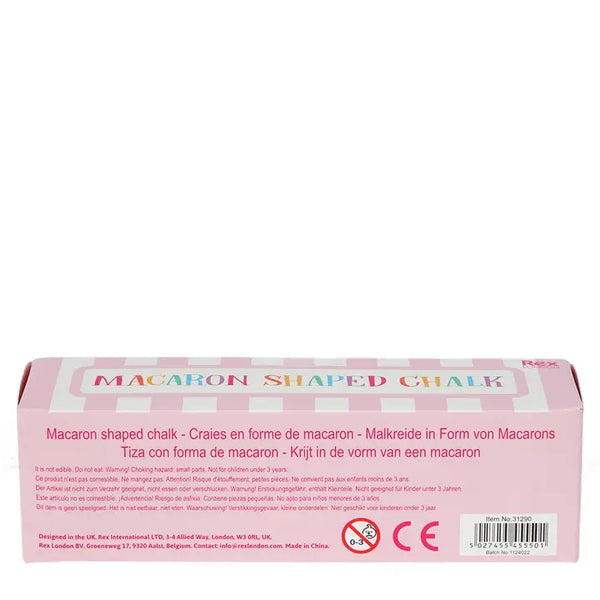 Macarons Shaped Chalk - Set of 6