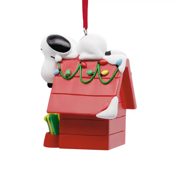 Collectable Bauble -  Snoopy On Doghouse Ornament
