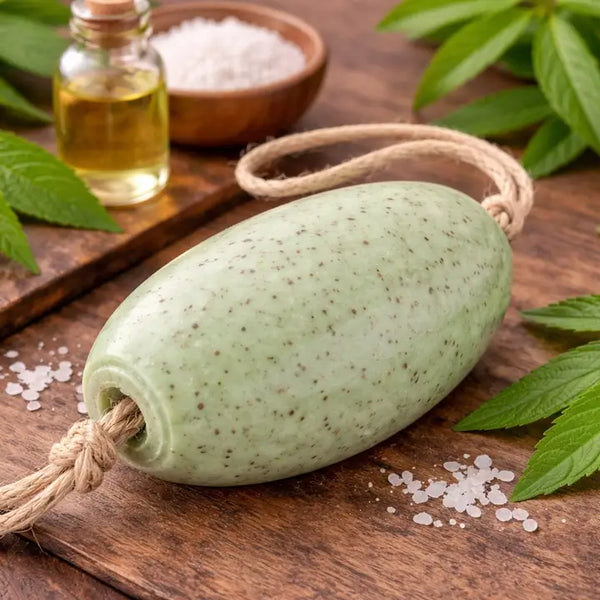 French Market Soap On A Rope -Verbena