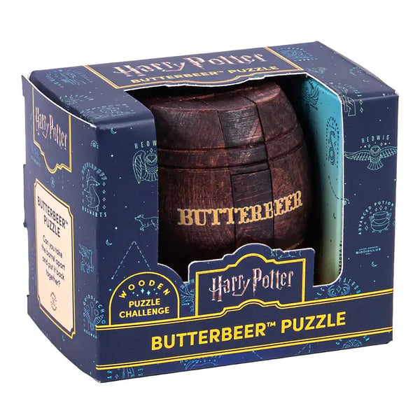 Harry Potter Butterbeer Barrel Wooden Puzzle