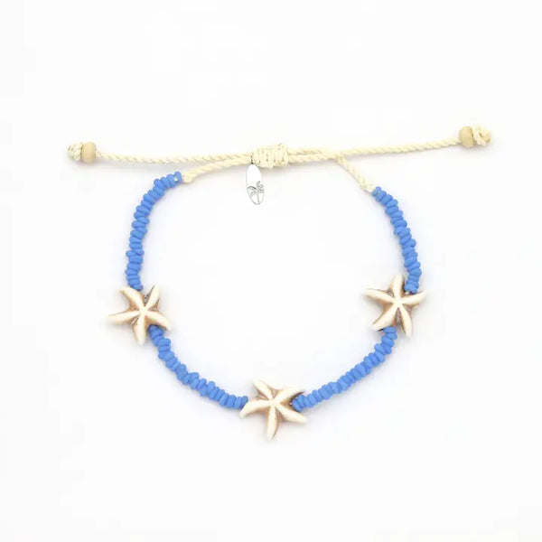 Tidepool Starfish Beaded Bracelet