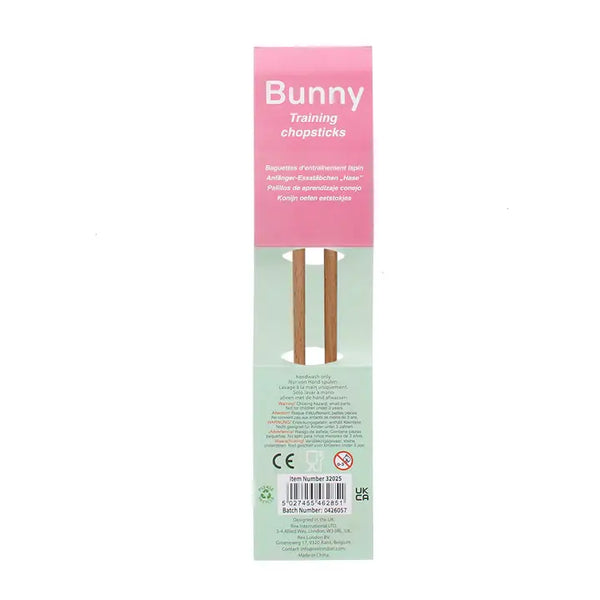 Children's Training Chopsticks - Bunny