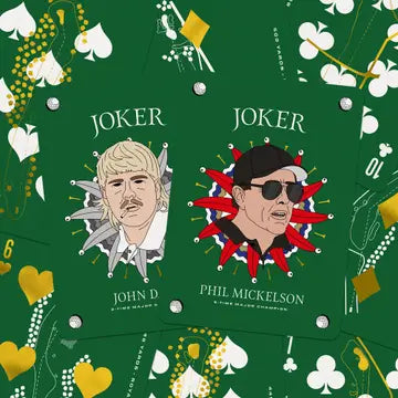 Golf Themed Playing Cards