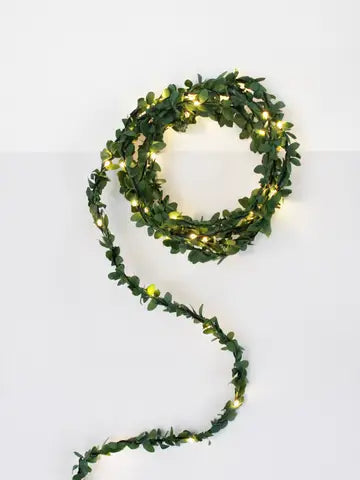 Illuminated Greenery Garland