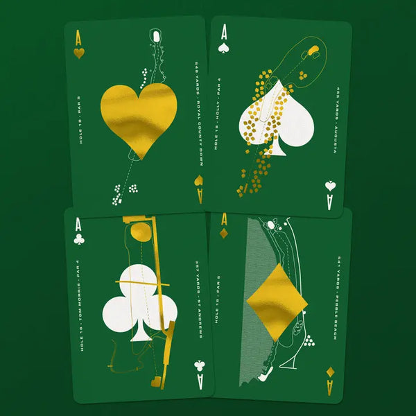 Golf Themed Playing Cards