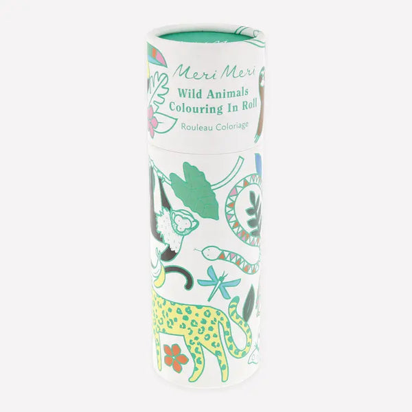 Meri Meri Wild Animals Colouring Roll