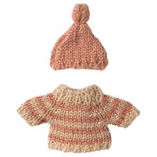 Maileg Knitted Sweater & Hat - Big Sister